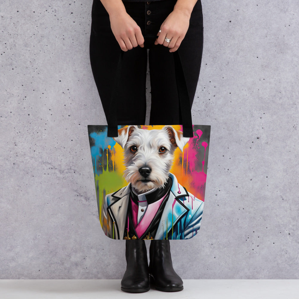 Tote bag-Parson Russel Terrier V3