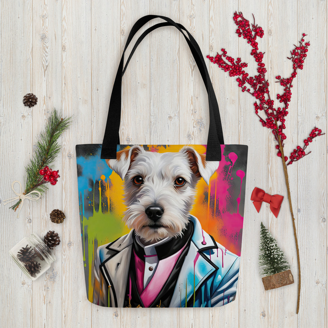 Tote bag-Parson Russel Terrier V3