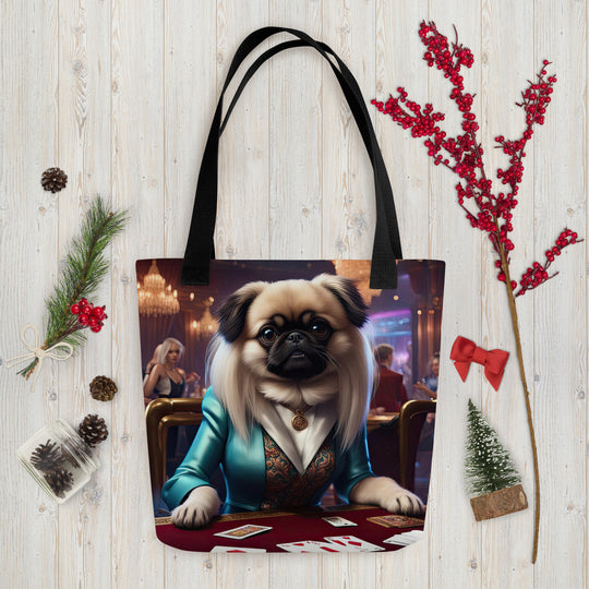 Tote bag-Pekingese