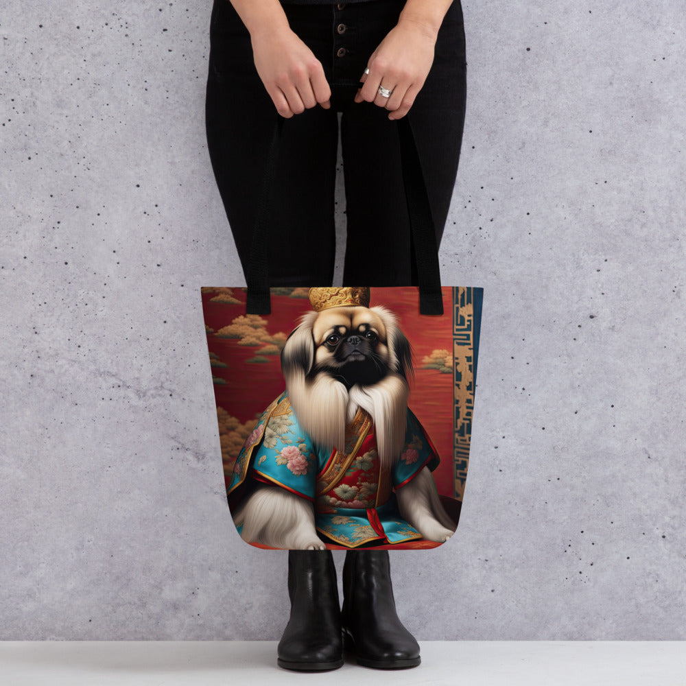 Tote bag-Pekingese V2