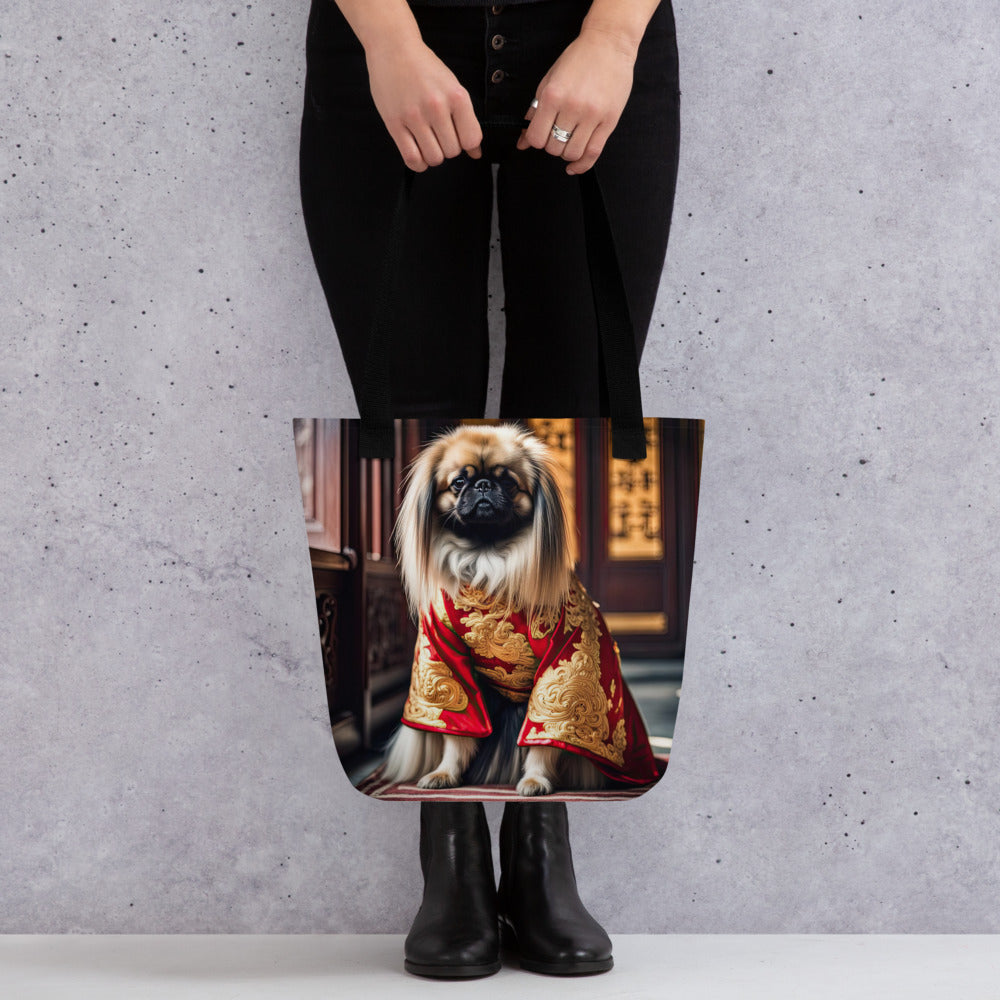 Tote bag-Pekingese V3