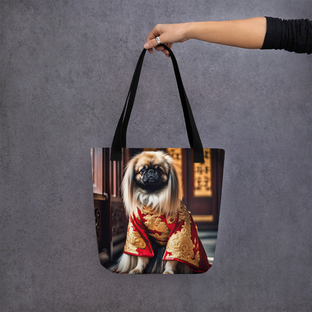 Tote bag-Pekingese V3