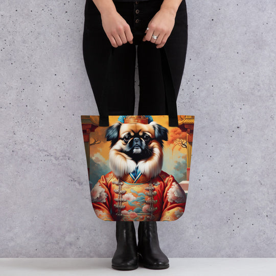 Tote bag-Pekingese V4