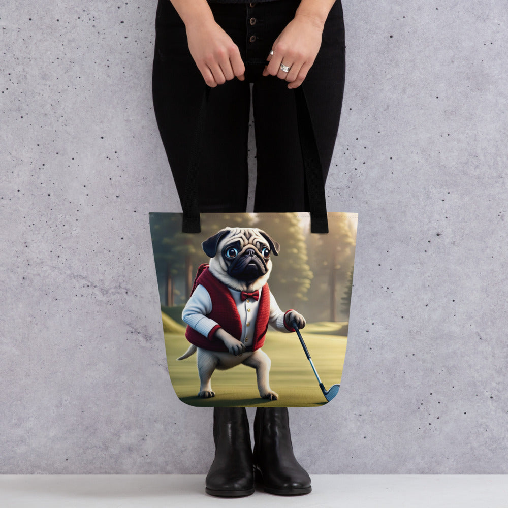 Tote bag-Pug