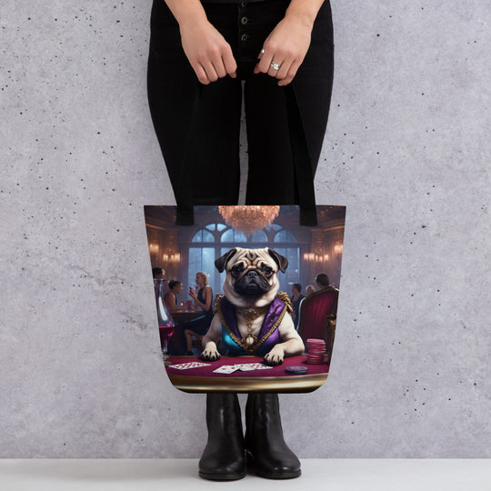 Tote bag-Pug V2