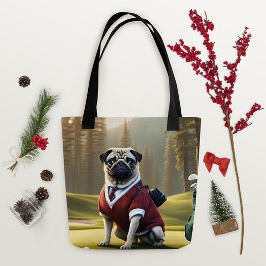 Tote bag-Pug V5