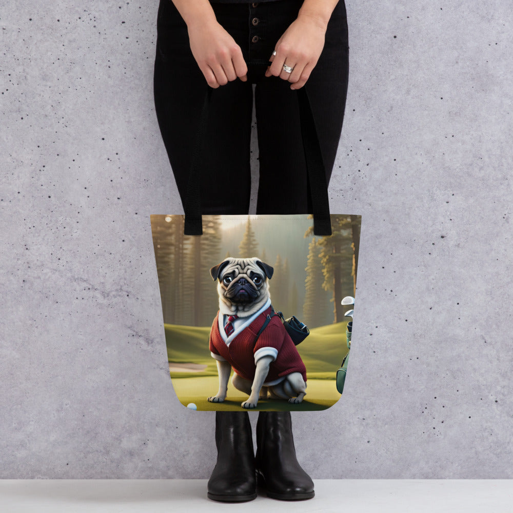 Tote bag-Pug V5