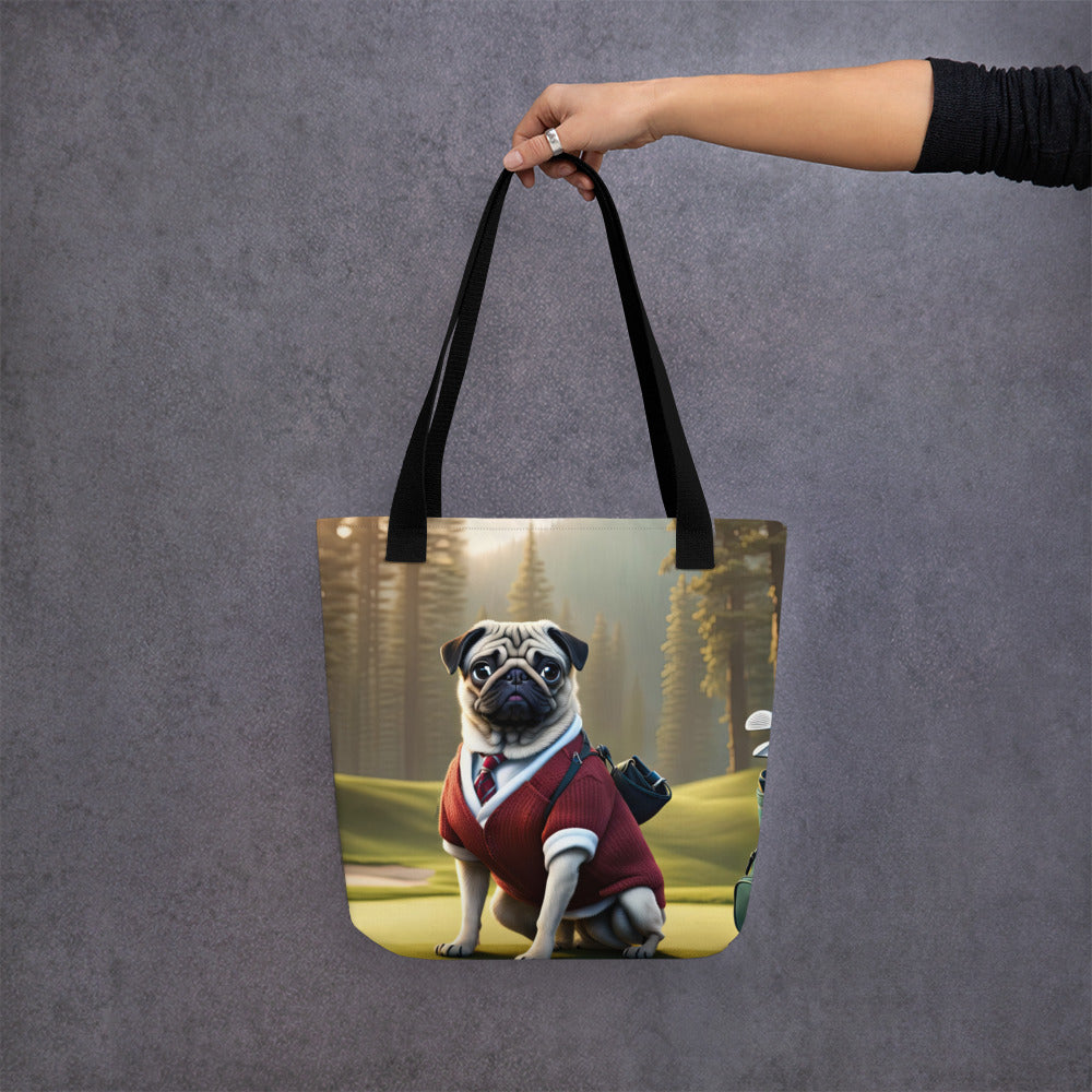 Tote bag-Pug V5