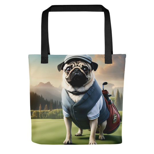 Tote bag-Pug V6