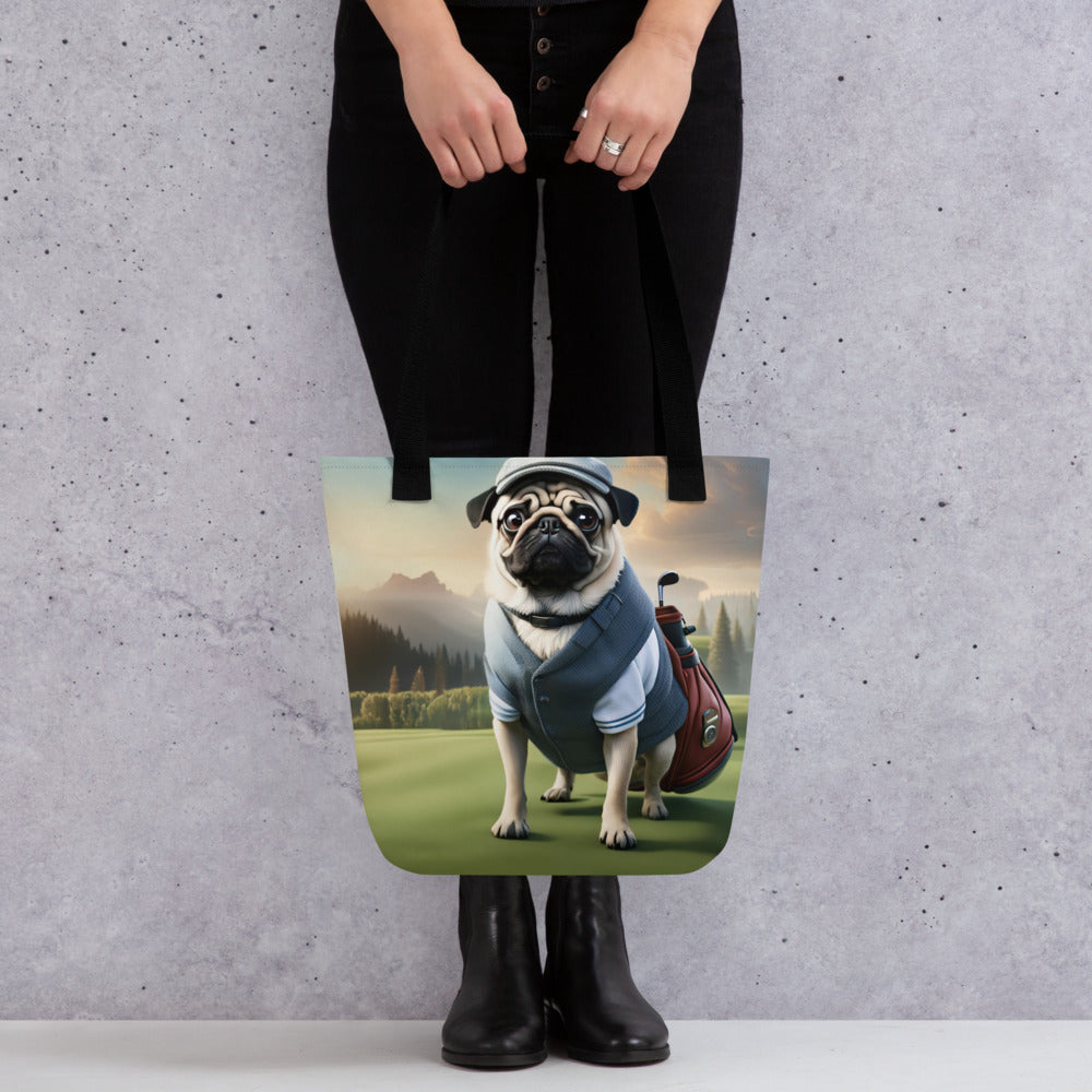 Tote bag-Pug V6