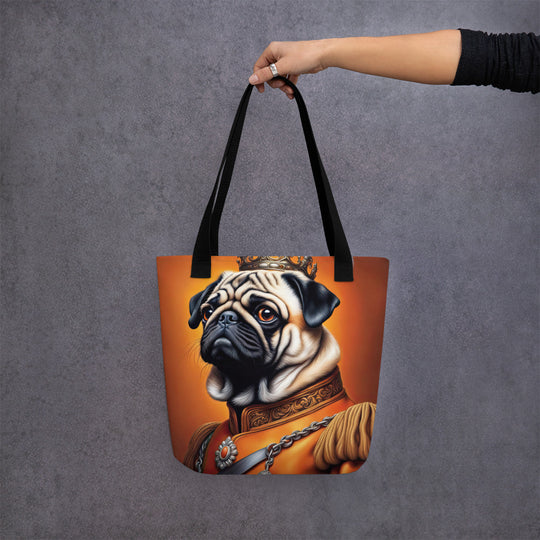 Tote bag-Pug V7