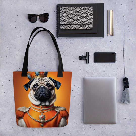 Tote bag-Pug V9