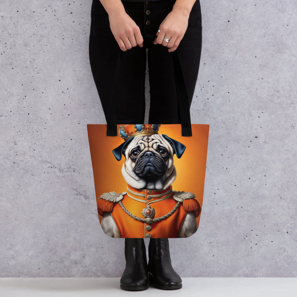 Tote bag-Pug V9