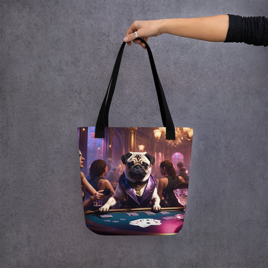 Tote bag-Pug V13