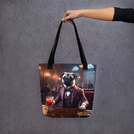 Tote bag-Pug V15