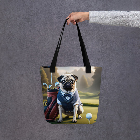 Tote bag-Pug V16