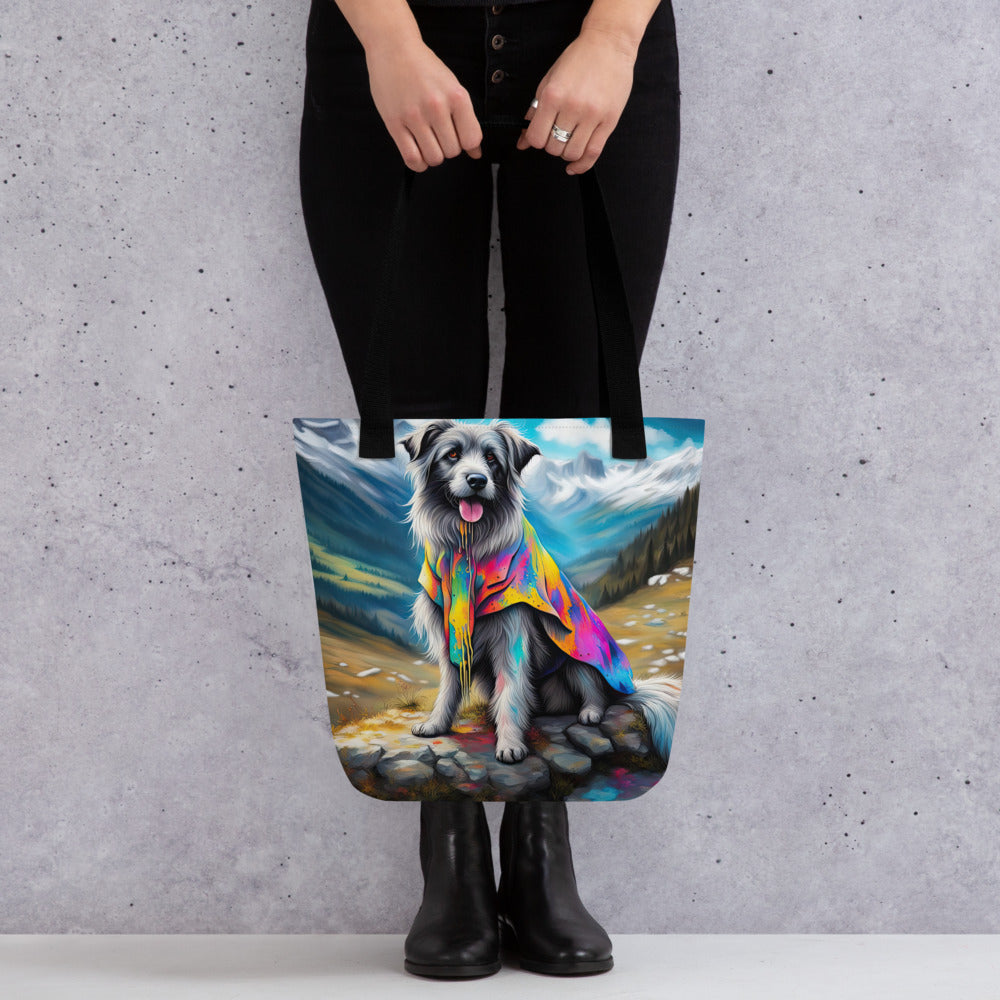 Tote bag-Pyrenean Shepherd