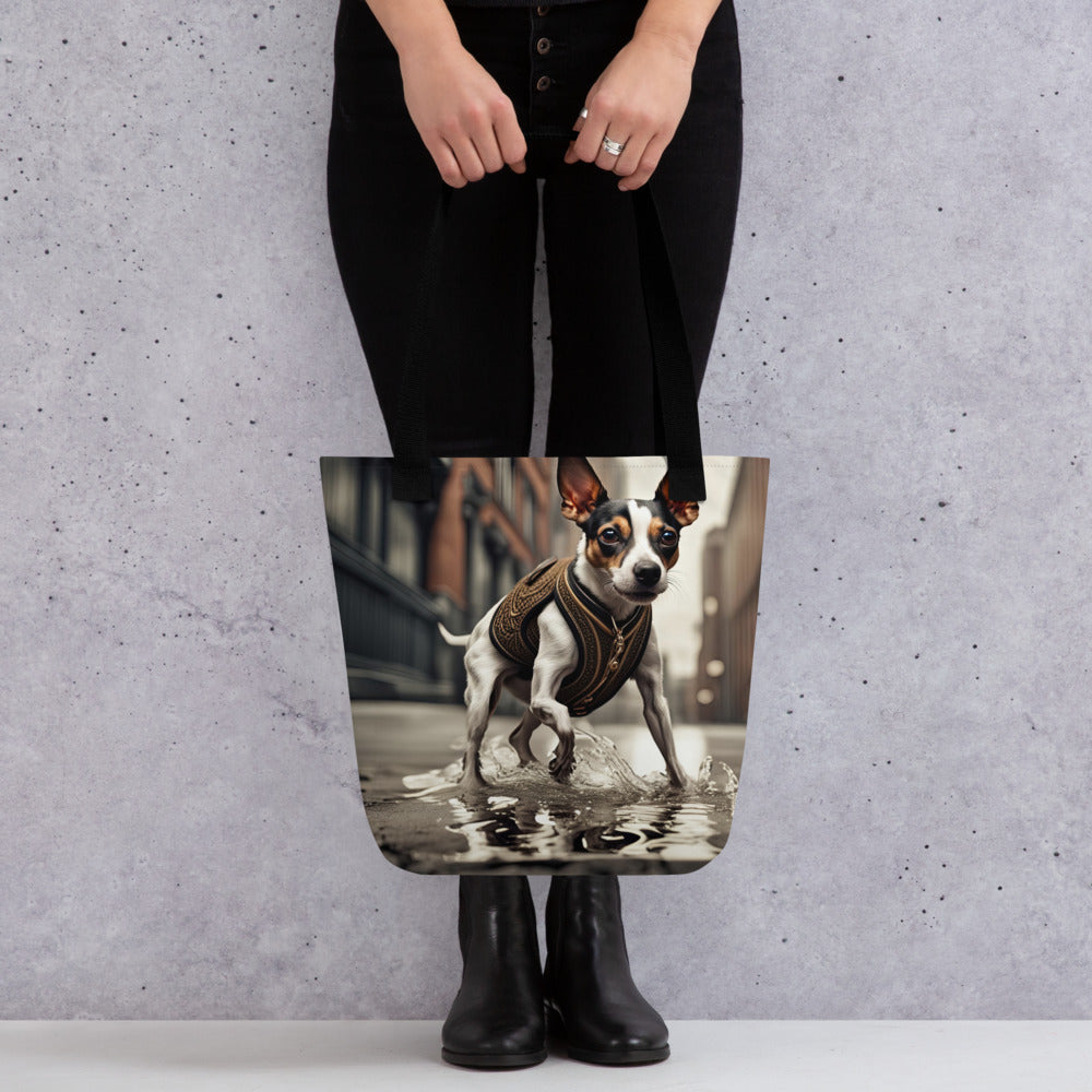 Tote bag-Rat Terrier