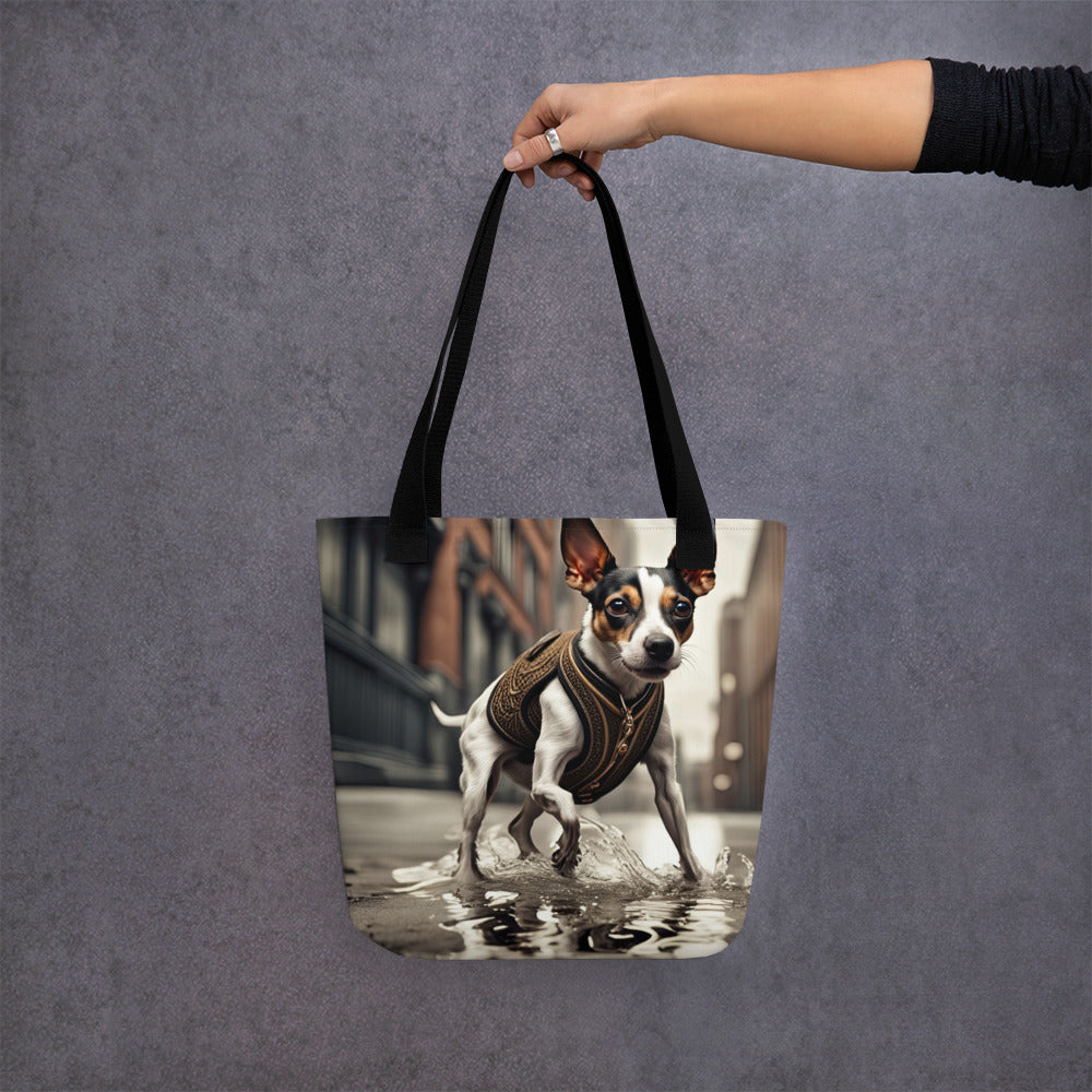 Tote bag-Rat Terrier