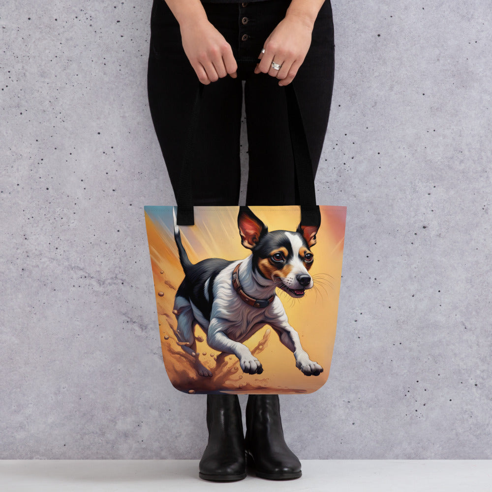 Tote bag-Rat Terrier V2