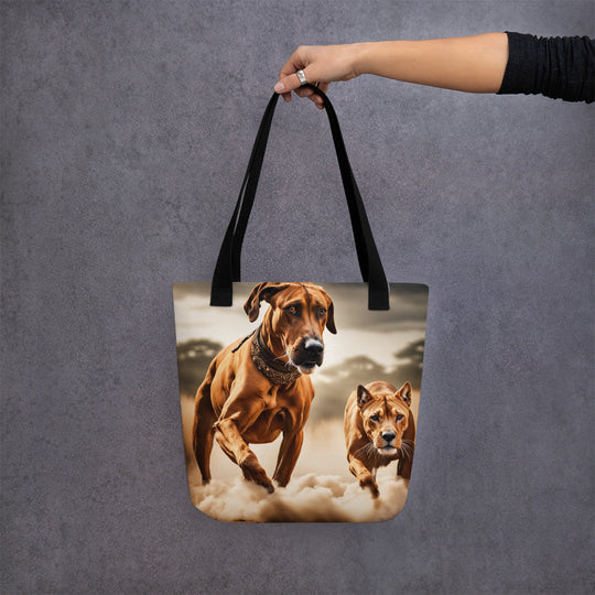 Tote bag-Rhodesian Ridgeback