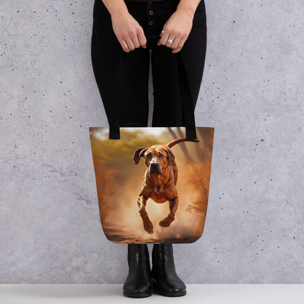 Tote bag-Rhodesian Ridgeback V2