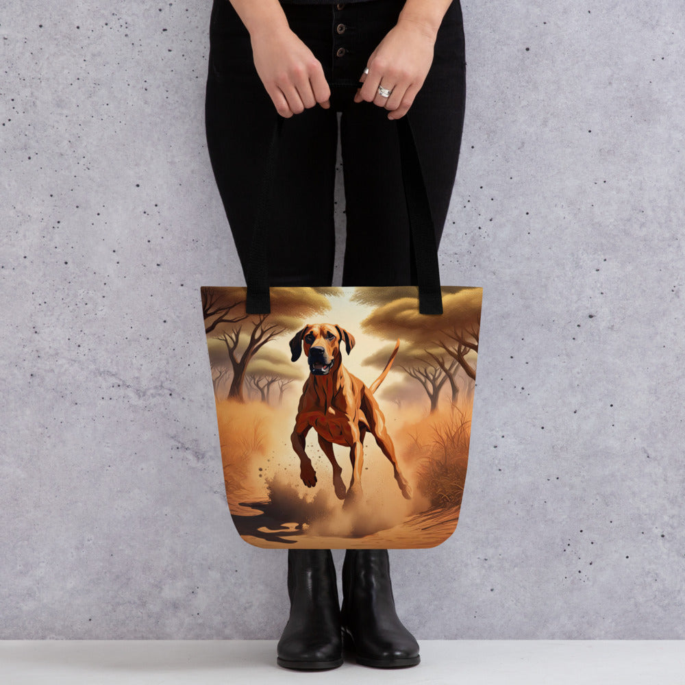 Tote bag-Rhodesian Ridgeback V3