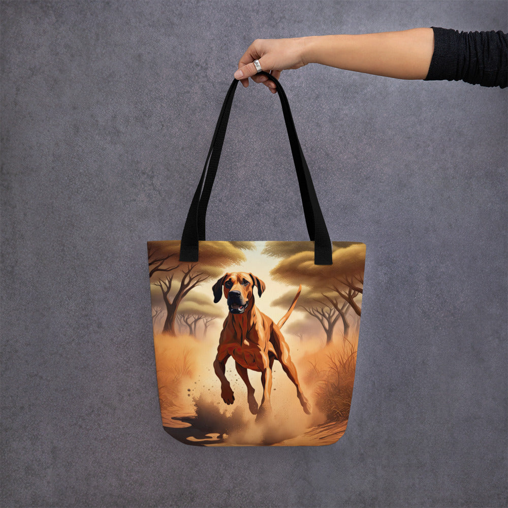 Tote bag-Rhodesian Ridgeback V3