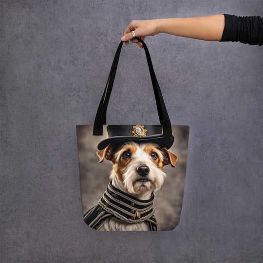 Tote bag-Russell Terrier V3