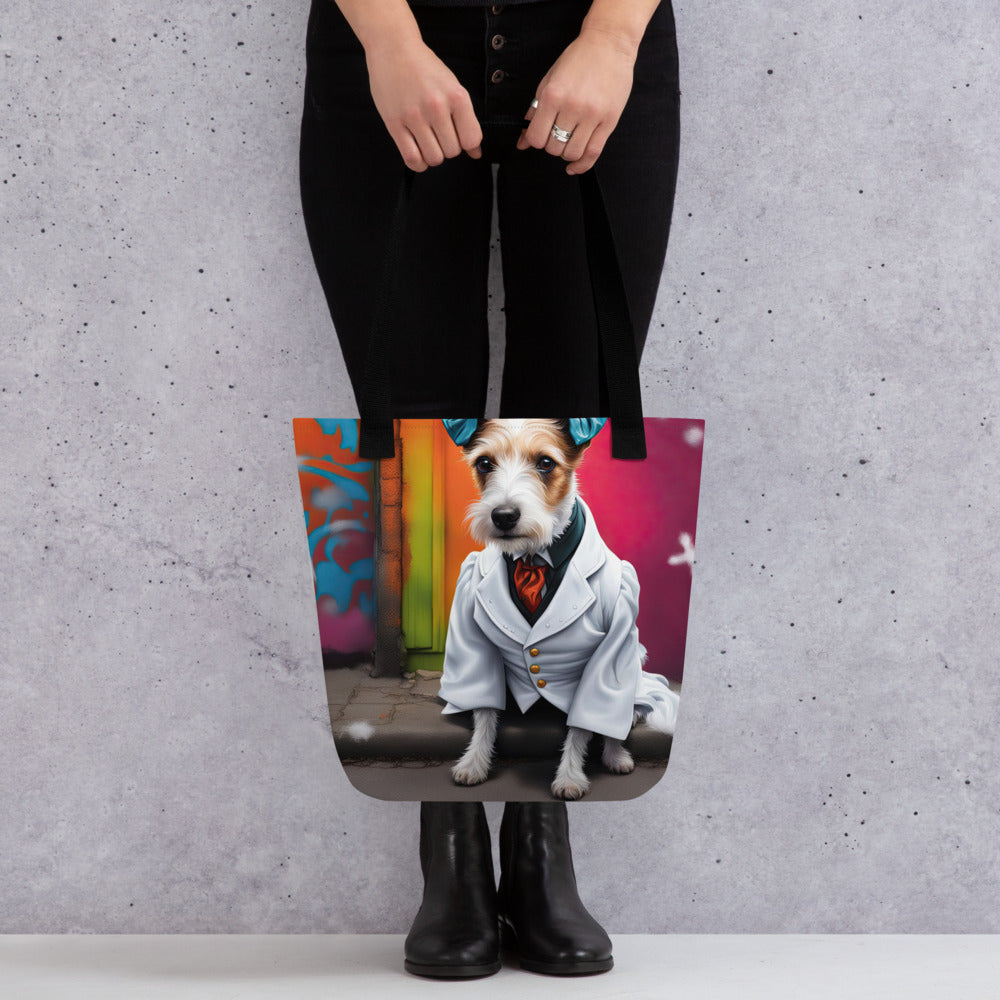 Tote bag-Russell Terrier V4