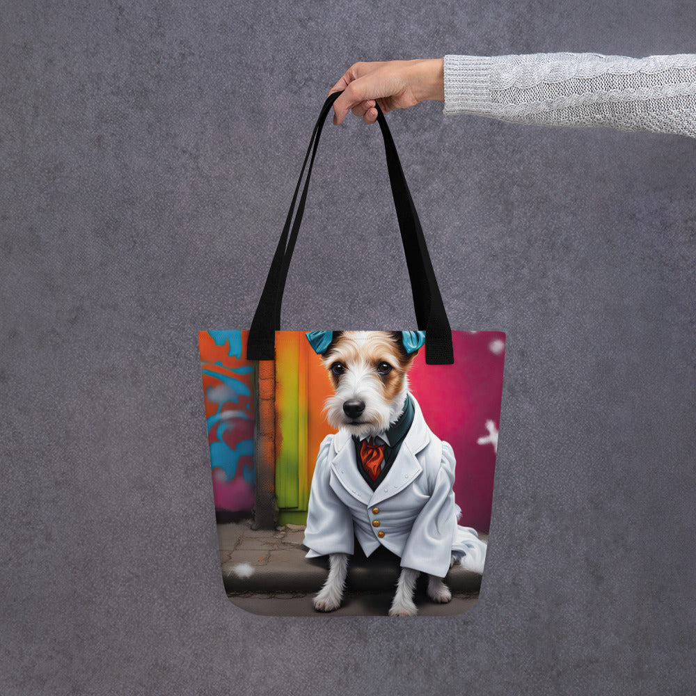 Tote bag-Russell Terrier V4