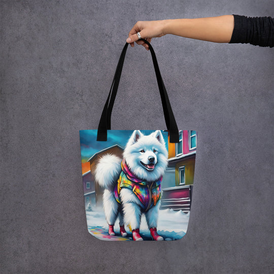 Tote bag-Samoyed