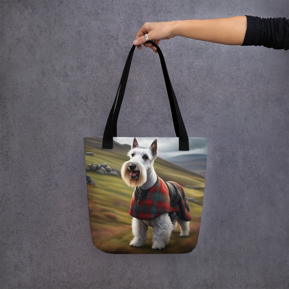 Tote bag-Scottish Terrier