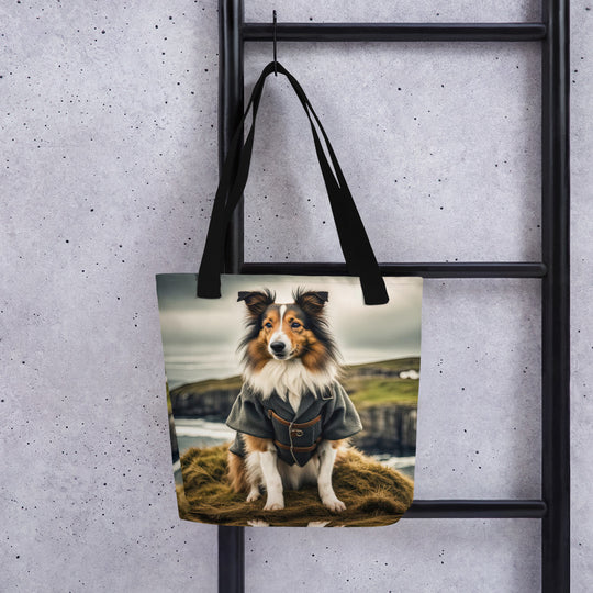 Tote bag-Shetland Sheepdog V3