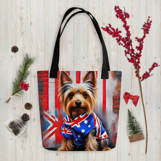 Tote bag-Silky Terrier