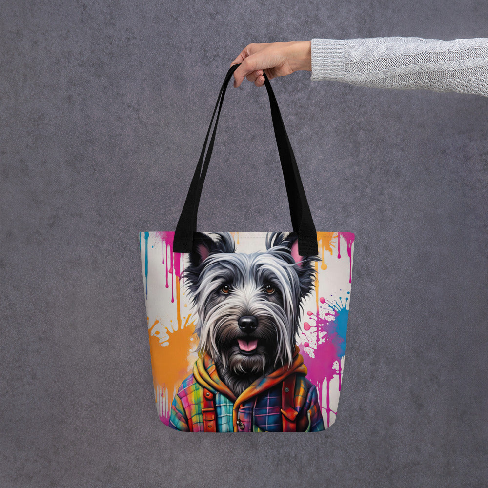 Tote bag-Skye Terrier V3