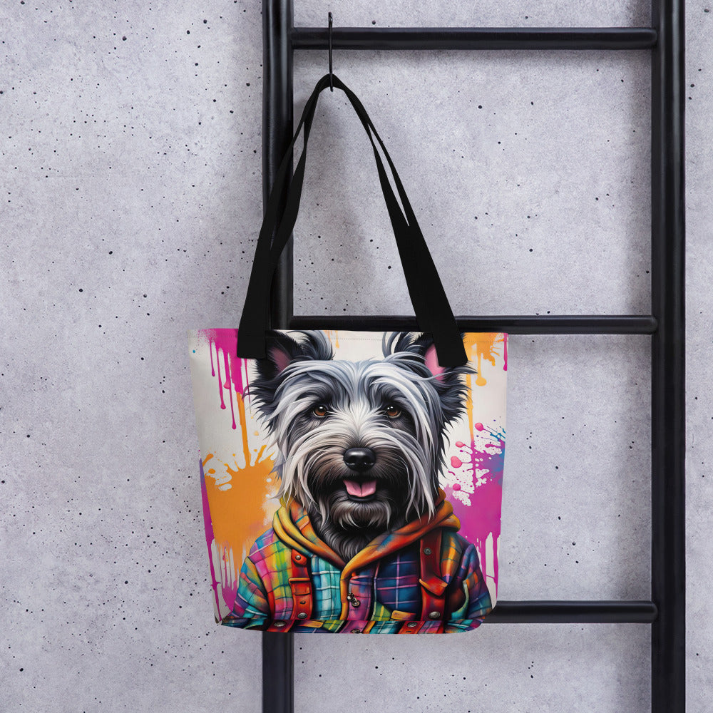 Tote bag-Skye Terrier V3