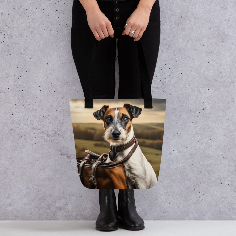 Tote bag-Smooth Fox Terrier V2