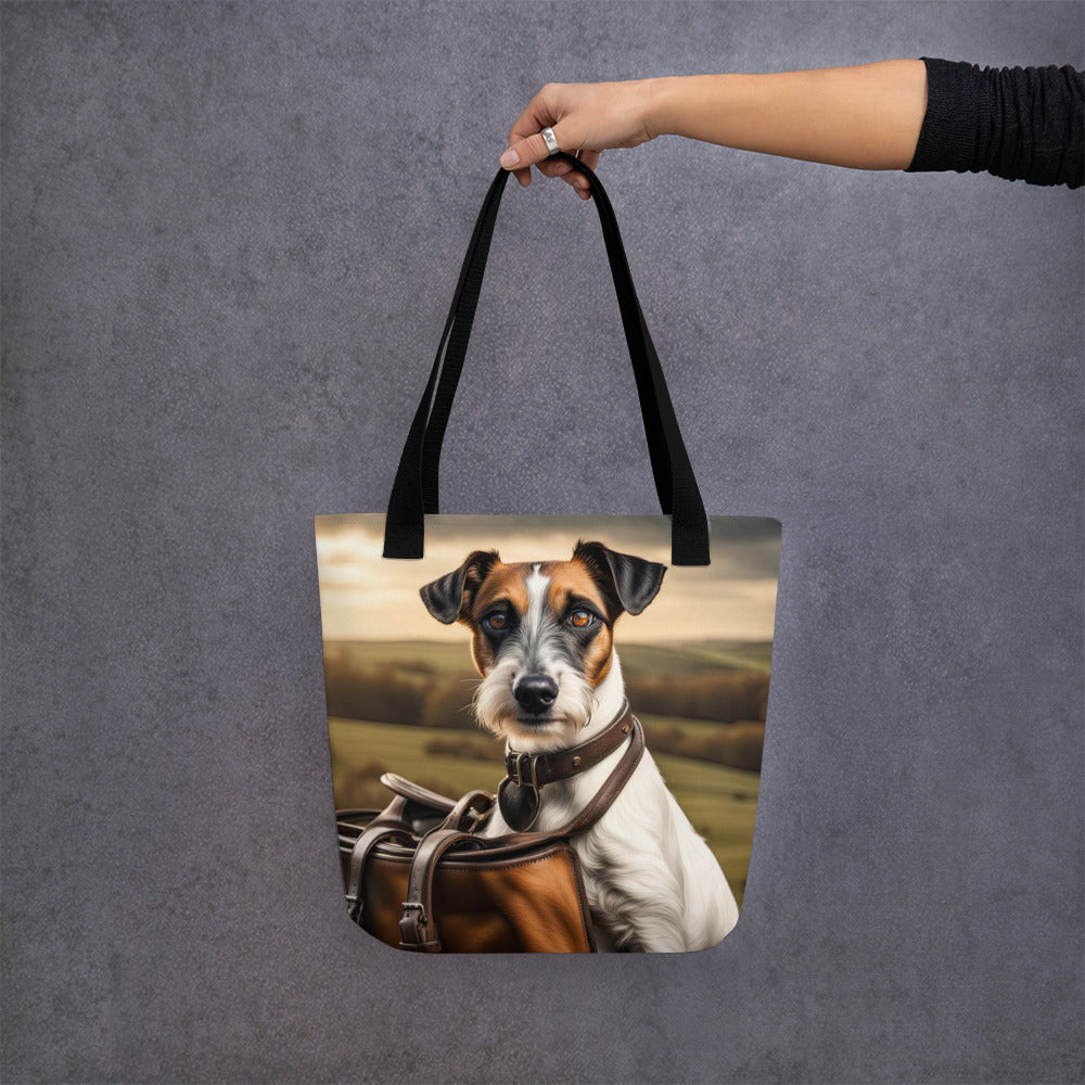 Tote bag-Smooth Fox Terrier V2