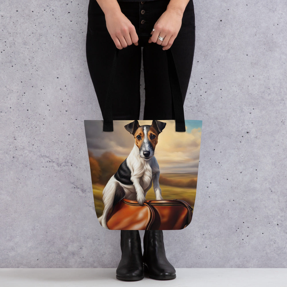 Tote bag-Smooth Fox Terrier V5