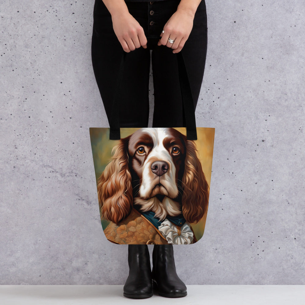 Tote bag-Sussex Spaniel