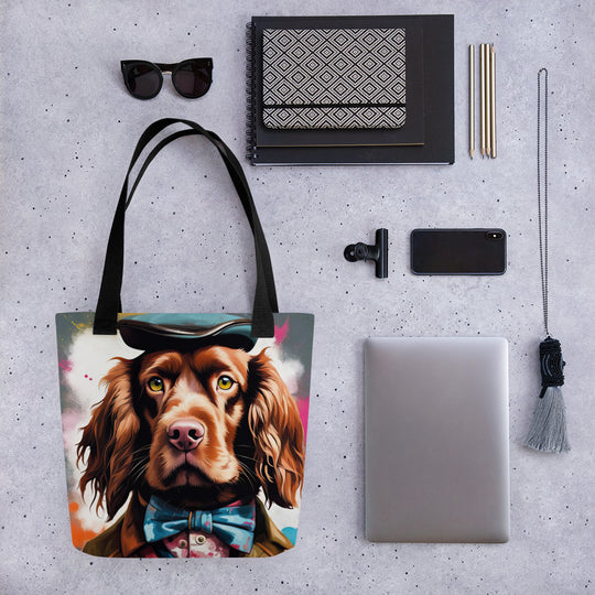 Tote bag-Sussex Spaniel V2