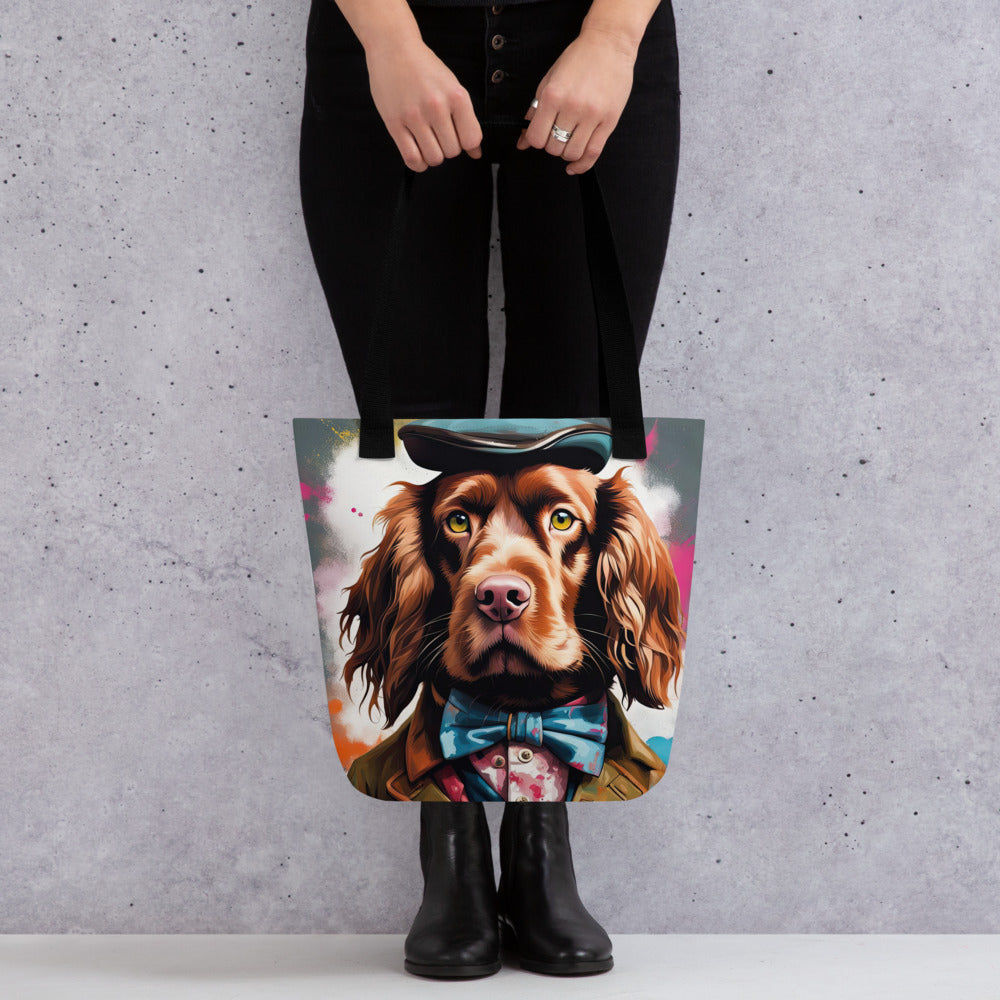 Tote bag-Sussex Spaniel V2