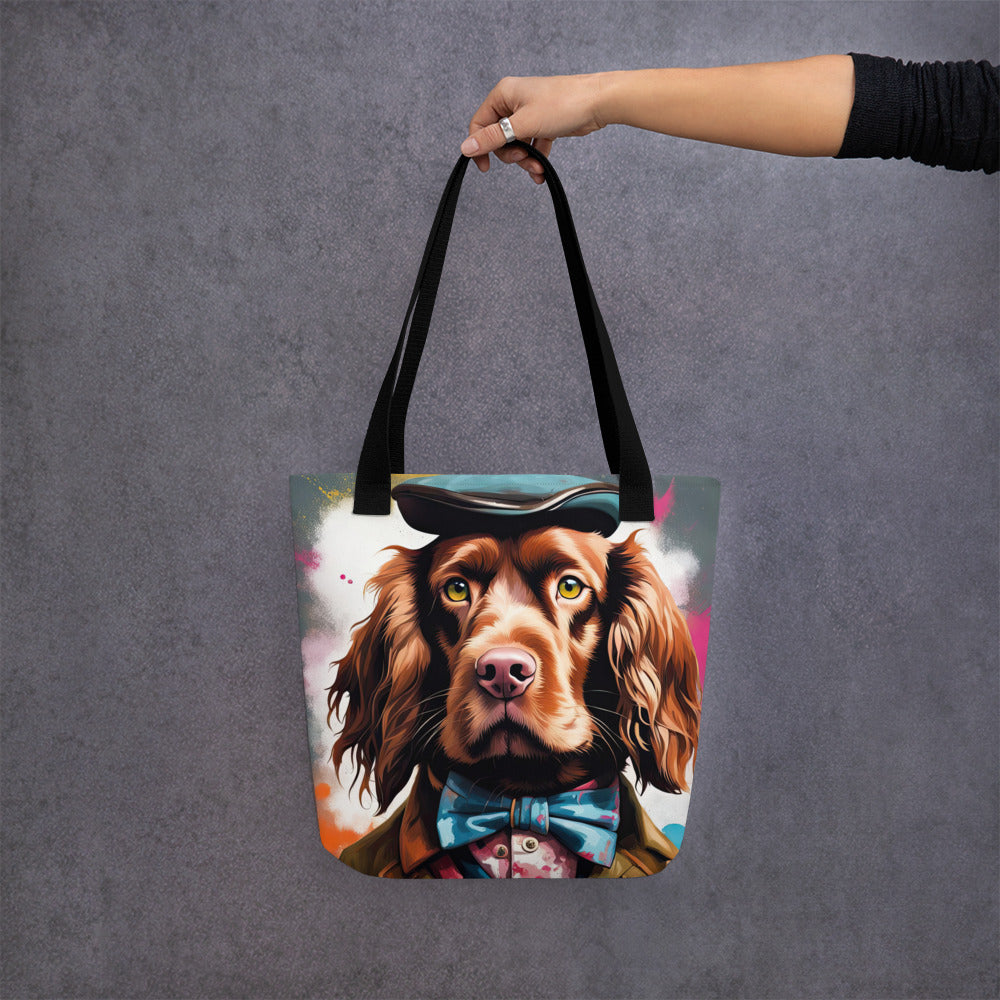 Tote bag-Sussex Spaniel V2