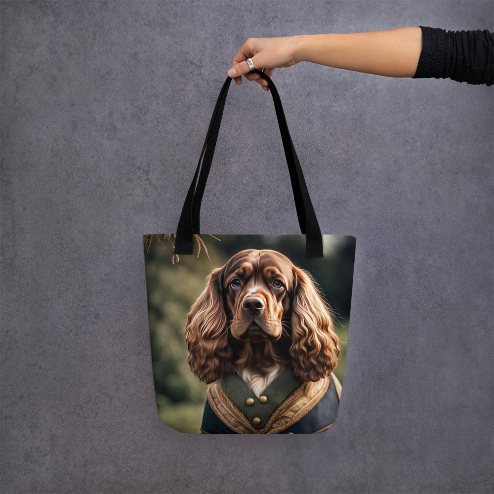 Tote bag-Sussex Spaniel V3