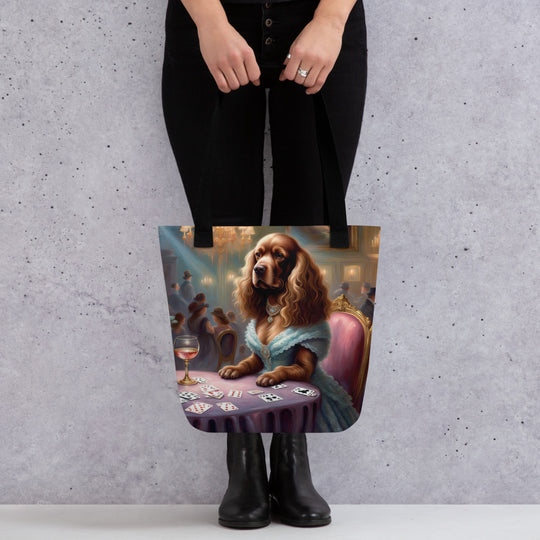 Tote bag-Sussex Spaniel V7