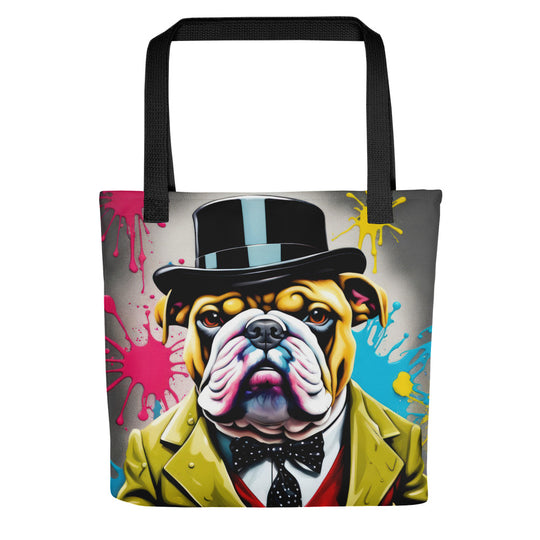 Tote bag-Bulldog V7