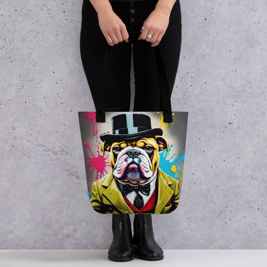 Tote bag-Bulldog V7