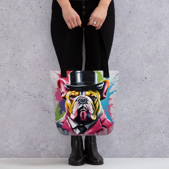 Tote bag-Bulldog V11