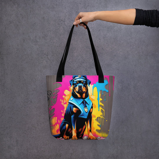 Tote bag-Rottweiler V15